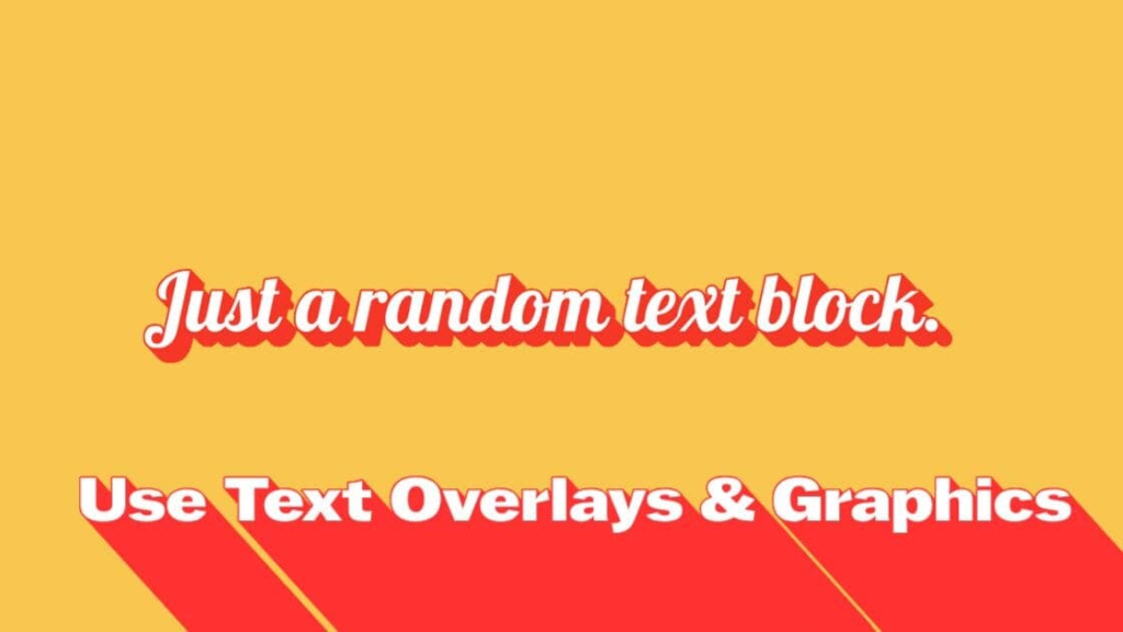 text-and-graphics-overlay