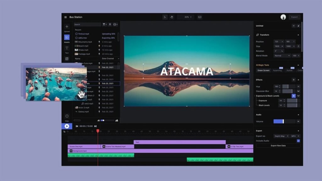 synthetic media tool for AI-driven video editing and content creation